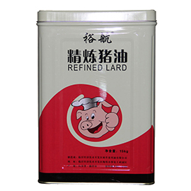 【裕航】精炼猪油15kg-铁盒